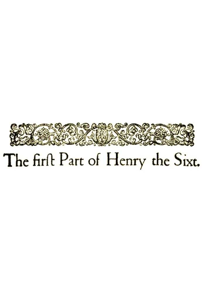 Book King Henry VI, the first part
