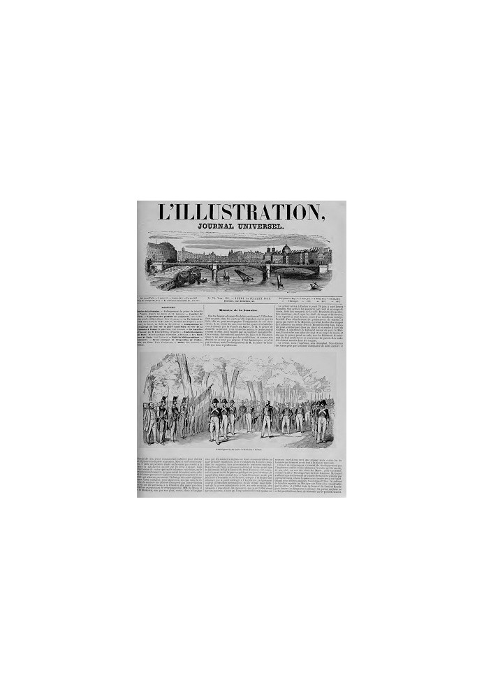 Книга L'Illustration, № 0073, 18 июля 1844 г.