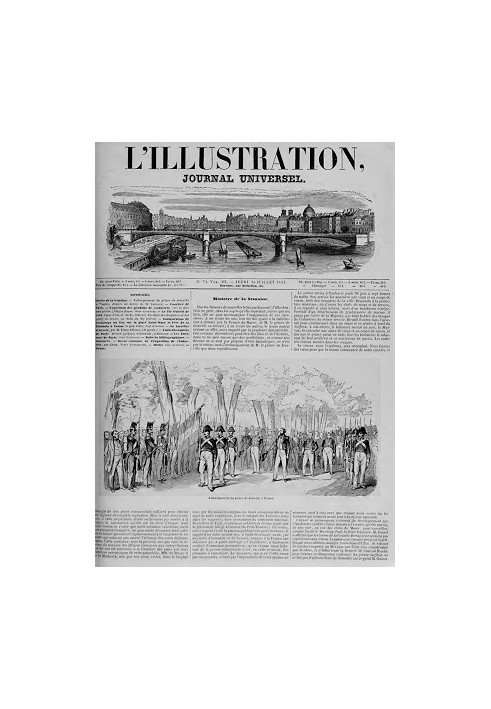 Книга L'Illustration, № 0073, 18 июля 1844 г.