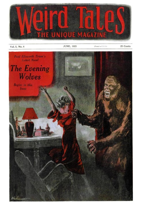 Книга Weird Tales, том 1, номер 4, июнь 1923 года: уникальный журнал.