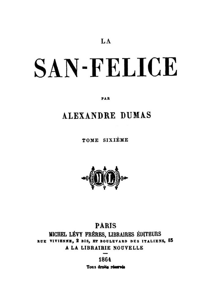 Book La San-Felice, Volume 06