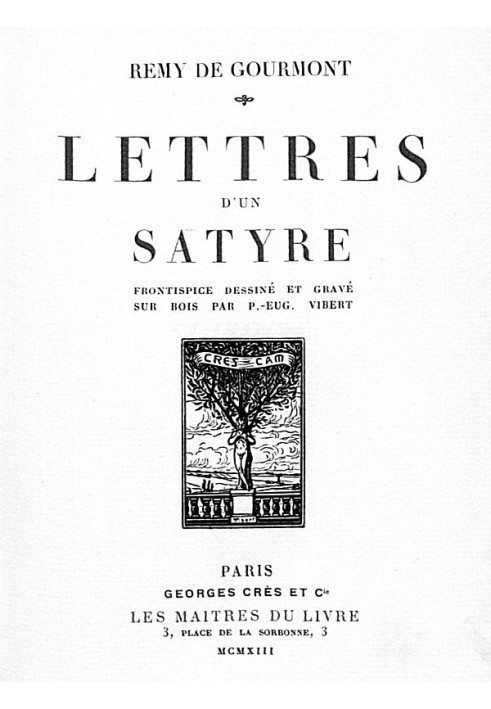 Book Letters from a satyr