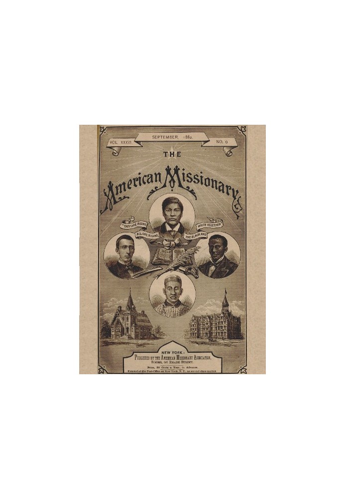 Book The American Missionary — Volume 36, No. 9, September, 1882