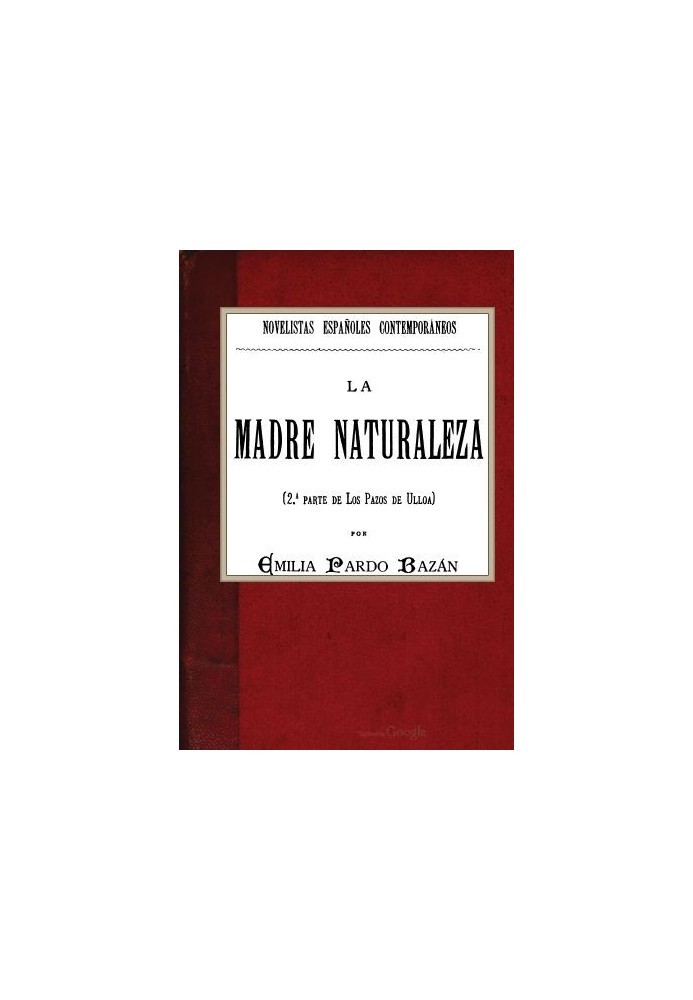Book Mother Nature (2nd part of Los pazos de Ulloa)