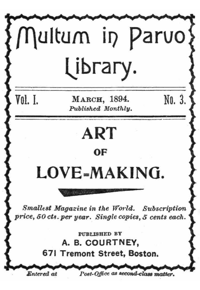 Book Art of Love-Making