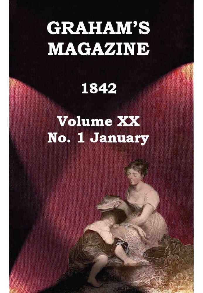 Книга Журнал Грэма, Vol. XX, № 1, январь 1842 г.