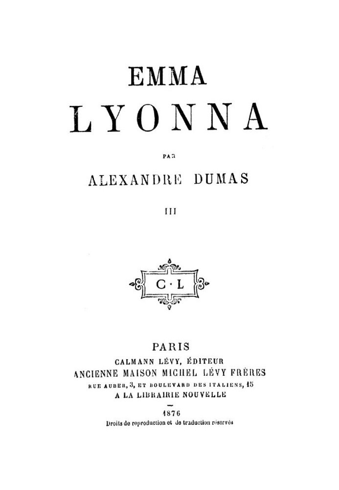 Книга La San-Felice, Том 07, Емма Ліонна, том 3