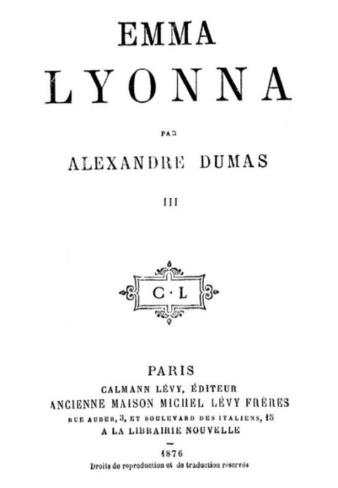 Книга La San-Felice, Том 07, Емма Ліонна, том 3