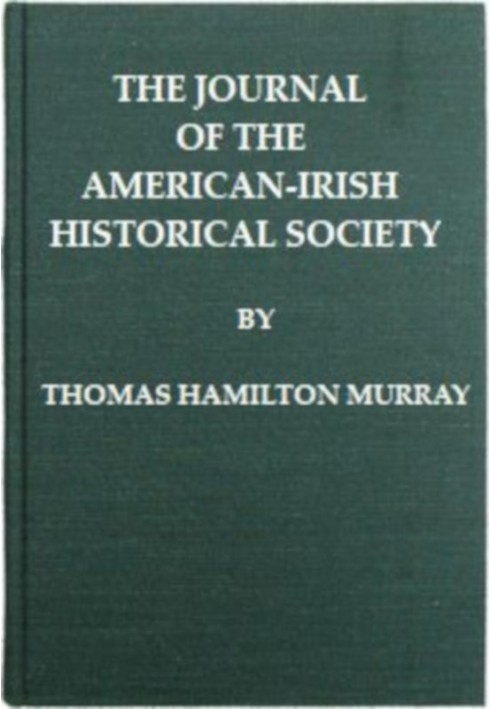 Book The Journal of the American-Irish Historical Society (Vol. II)