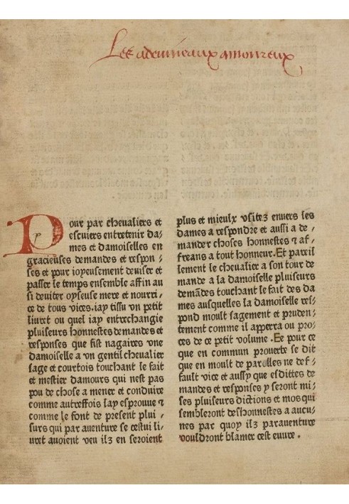 Book Amorous guesses