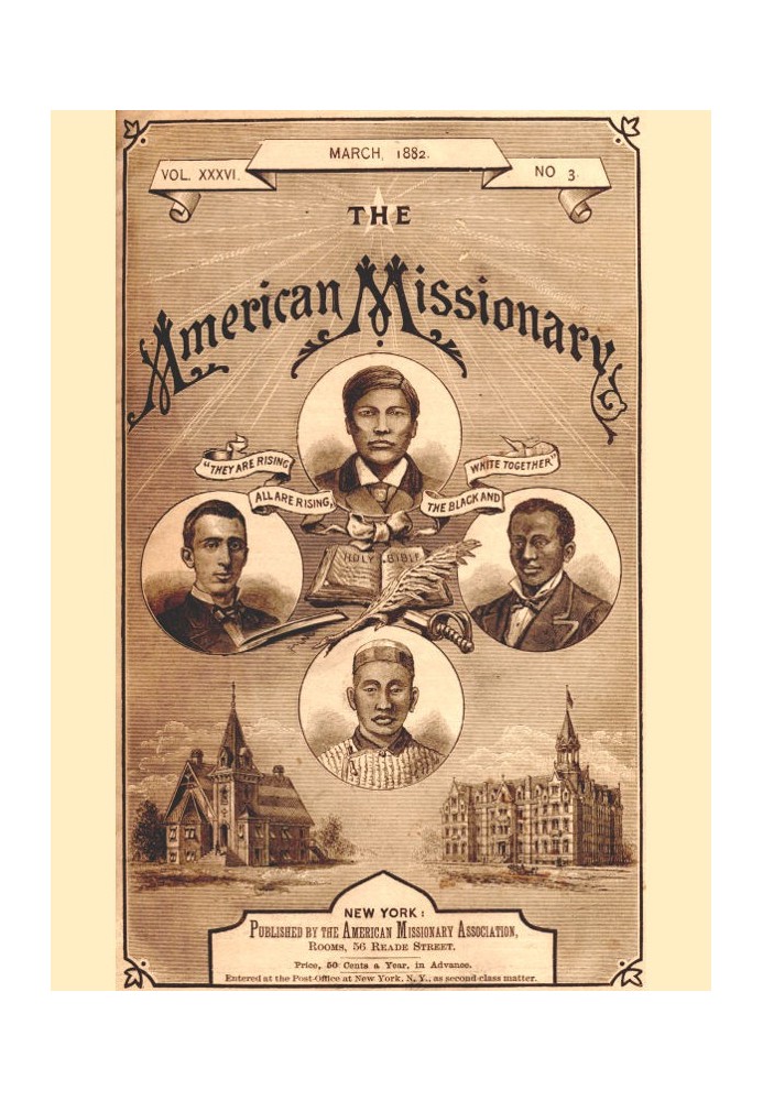 Book The American Missionary — Volume 36, No. 3, March, 1882
