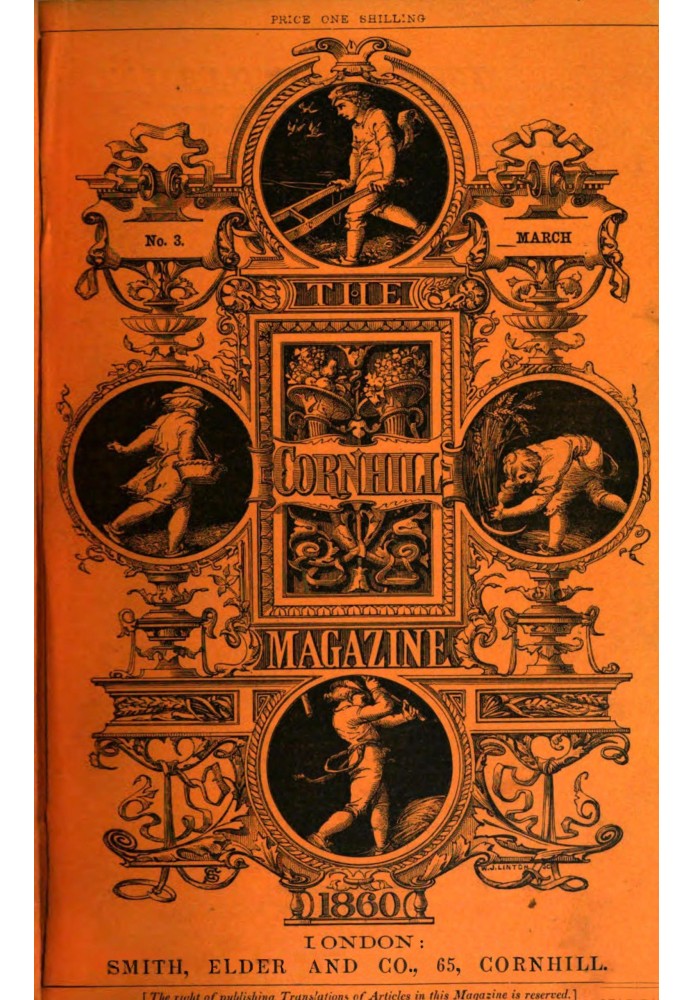 Book The Cornhill Magazine (Vol. I, No. 3, March 1860)