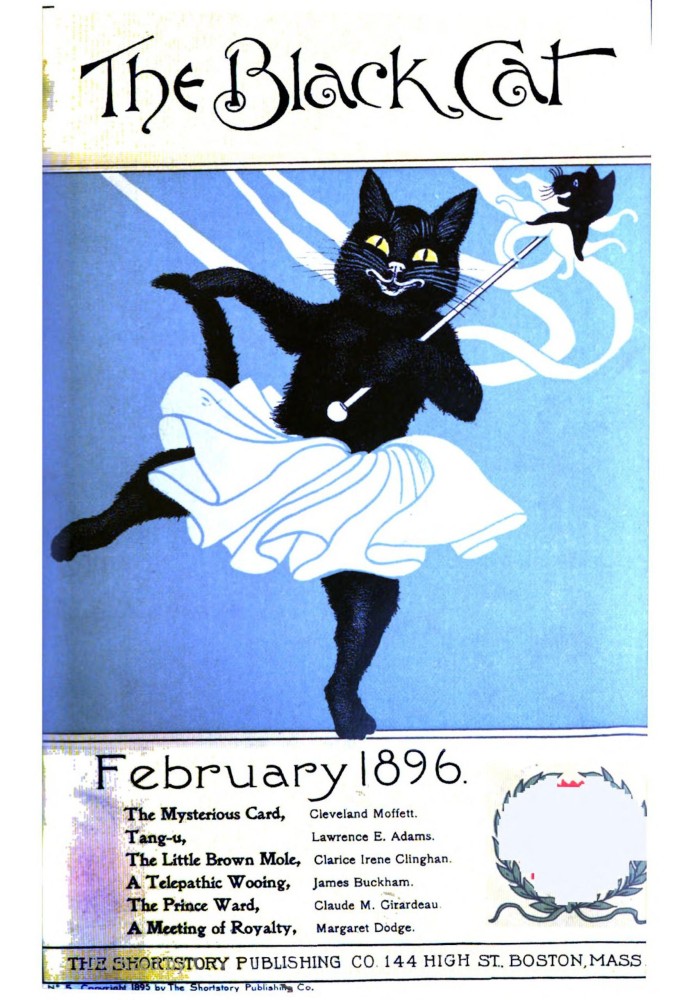 Book The Black Cat, Vol. I, No. 5, February 1896