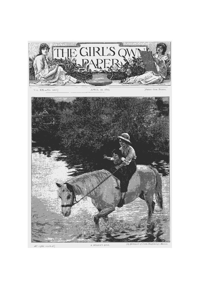 Книга The Girl's Own Paper, Vol. XX. № 1008, 22 квітня 1899 р