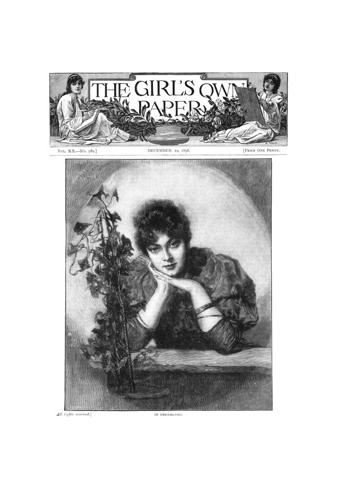 Book The Girl's Own Paper, Vol. XX, No. 989, December 10, 1898