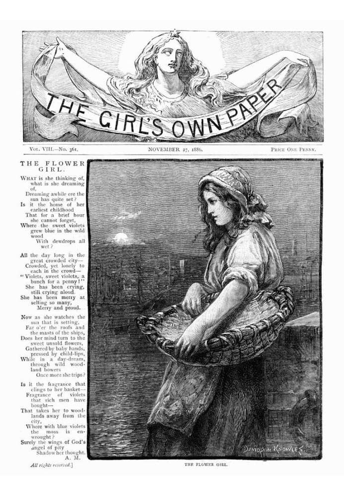 Book The Girl's Own Paper, Vol. VIII, No. 361, November 27, 1886