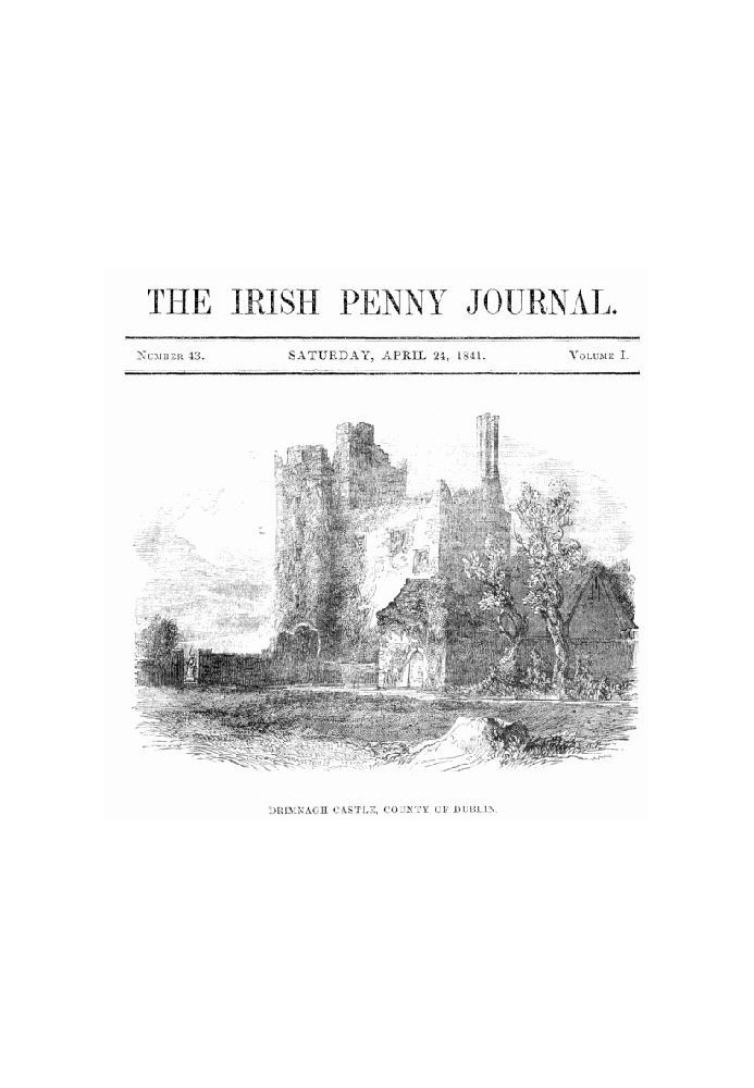 Book The Irish Penny Journal, Vol. 1 No. 43, April 24, 1841