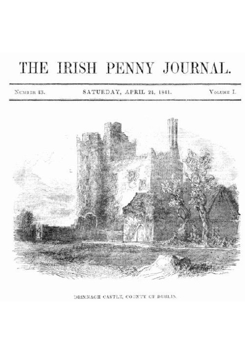Book The Irish Penny Journal, Vol. 1 No. 43, April 24, 1841