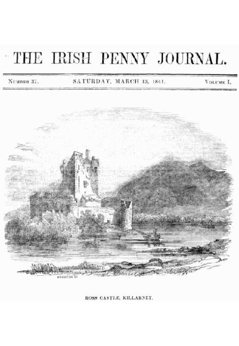 Book The Irish Penny Journal, Vol. 1 No. 37, March 13, 1841