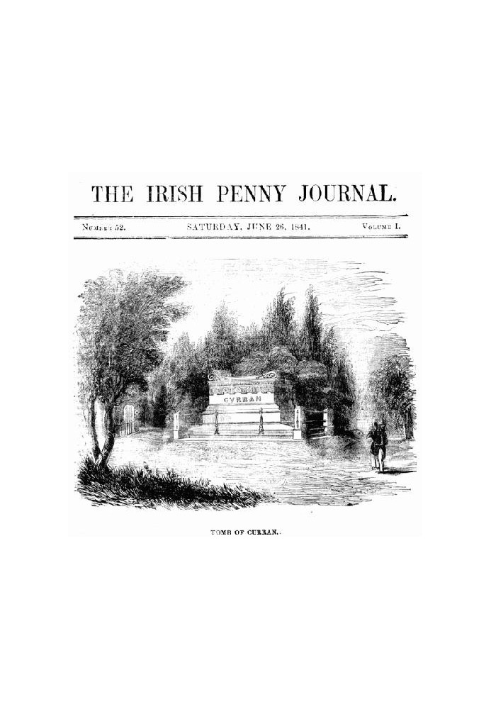 Book The Irish Penny Journal, Vol. 1 No. 52, June 26, 1841