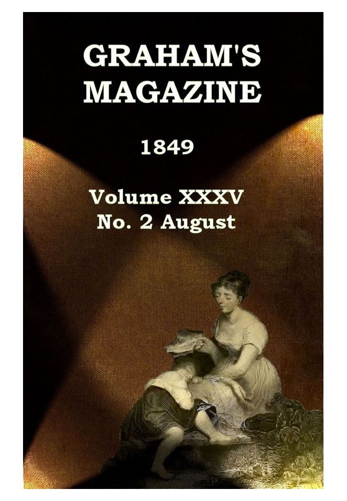 Книга Журнал Грэма, Vol. XXXV, № 2, август 1849 г.