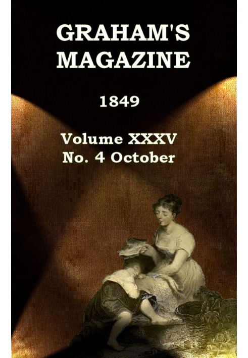 Книга Журнал Грэма, Vol. XXXV, № 4, октябрь 1849 г.