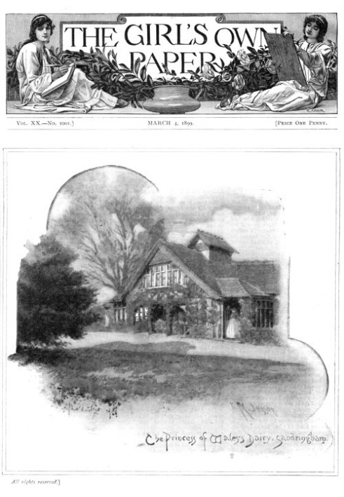 Книга The Girl's Own Paper, Vol. XX. № 1001, 4 березня 1899 р