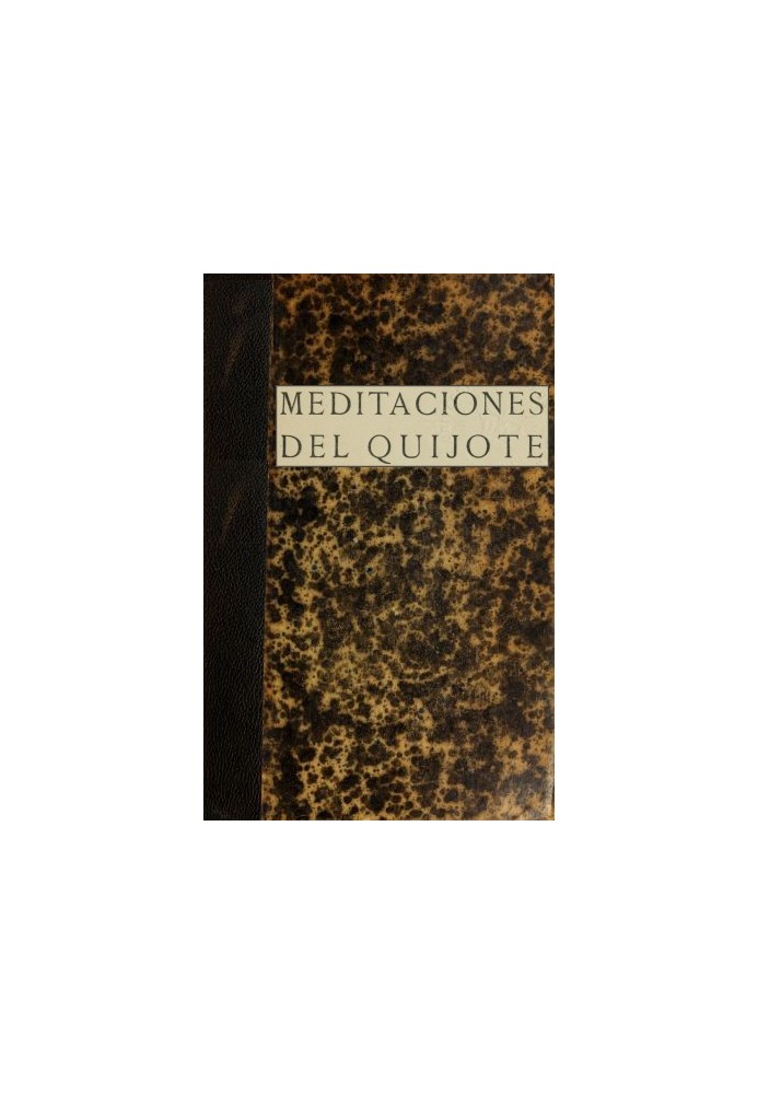 Book Don Quixote's Meditations