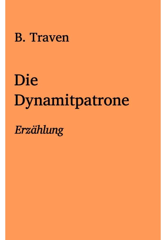 Book The dynamite cartridge