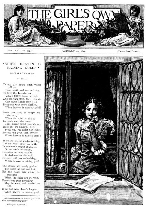 Book The Girl's Own Paper, Vol. XX, No. 994, January 14, 1899