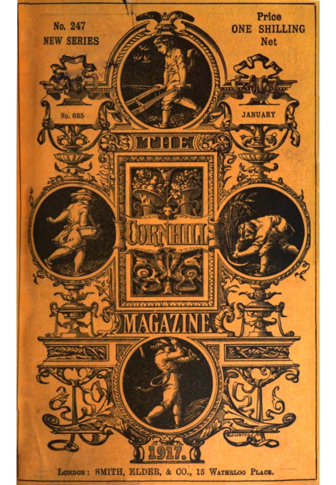 Book The Cornhill Magazine (vol. XLII, no. 247 new series, January 1917)