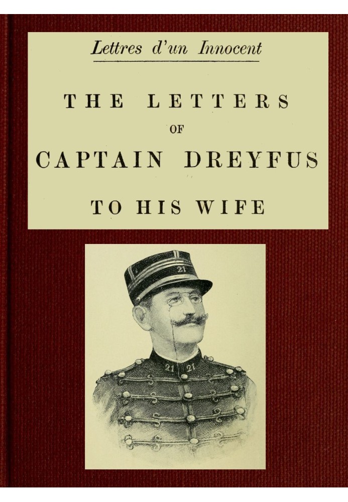Book Lettres d'un Innocent: The Letters of Captain Dreyfus to His Wife