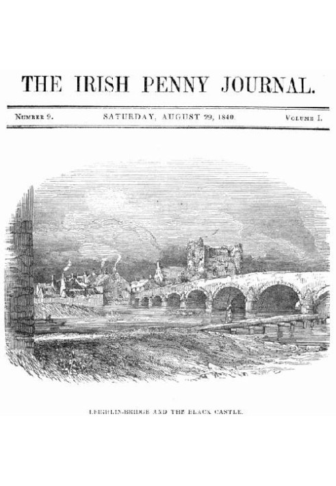 Book The Irish Penny Journal, Vol. 1 No. 09, August 29, 1840