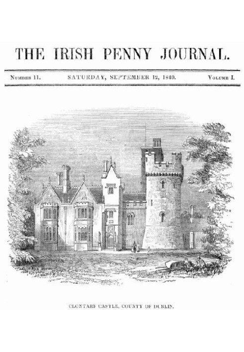 Книга The Irish Penny Journal, Vol. 1 № 11, 12 вересня 1840 р