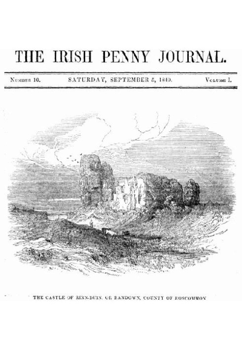 Book The Irish Penny Journal, Vol. 1 No. 10, September 5, 1840