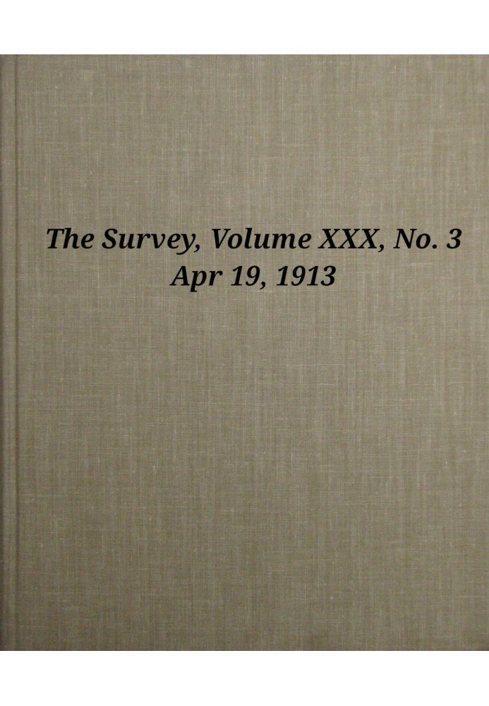 Книга Обзор, том 30, номер 3, 19 апреля 1913 г.