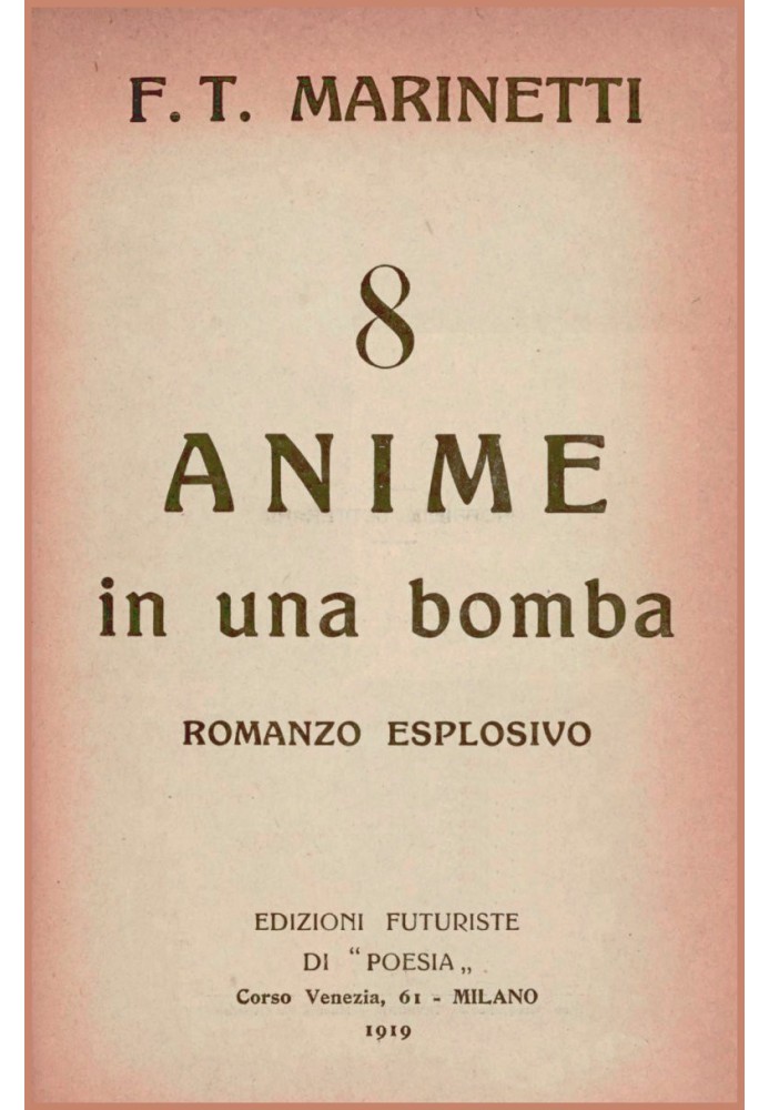 Book 8 souls in a bomb: Explosive novel