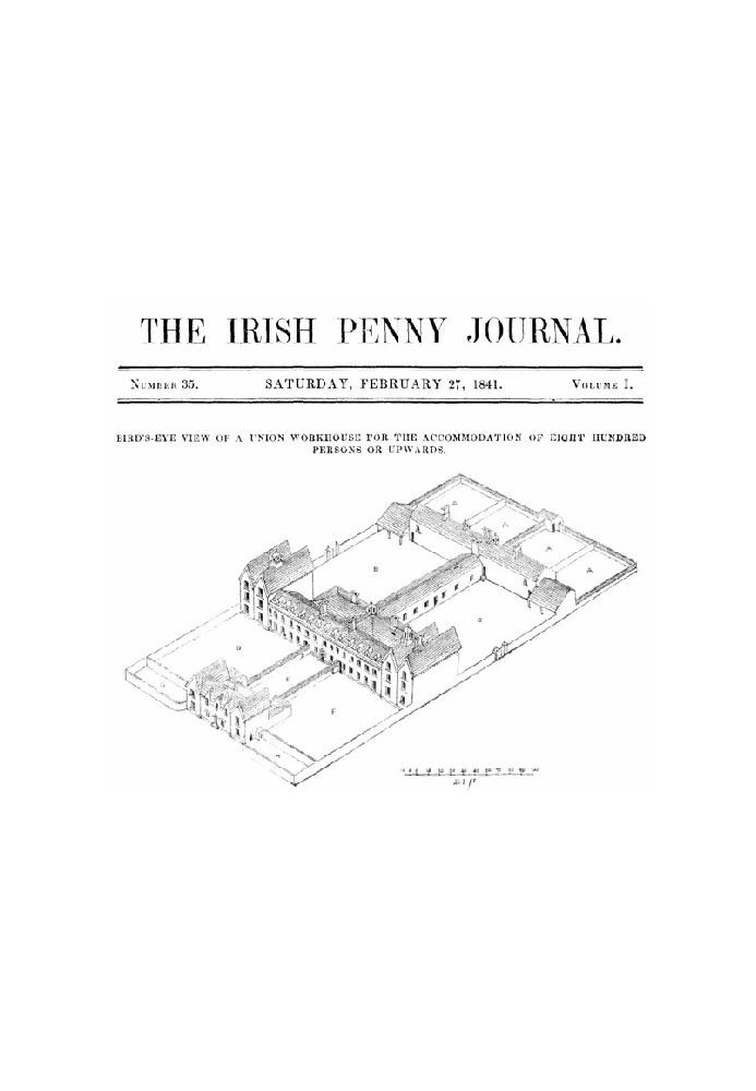 Book The Irish Penny Journal, Vol. 1 No. 35, February 27, 1841