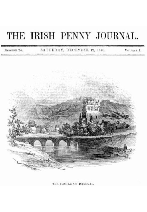 Book The Irish Penny Journal, Vol. 1 No. 24, December 12, 1840