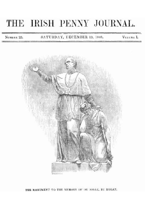 Book The Irish Penny Journal, Vol. 1 No. 25, December 19, 1840
