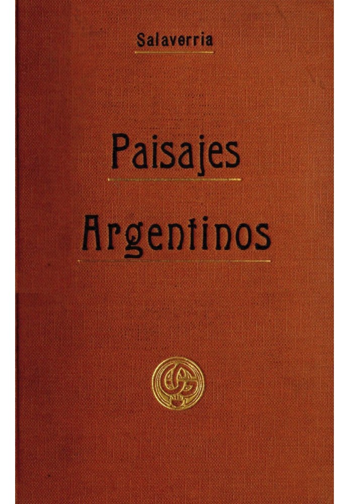 Book Argentine Landscapes