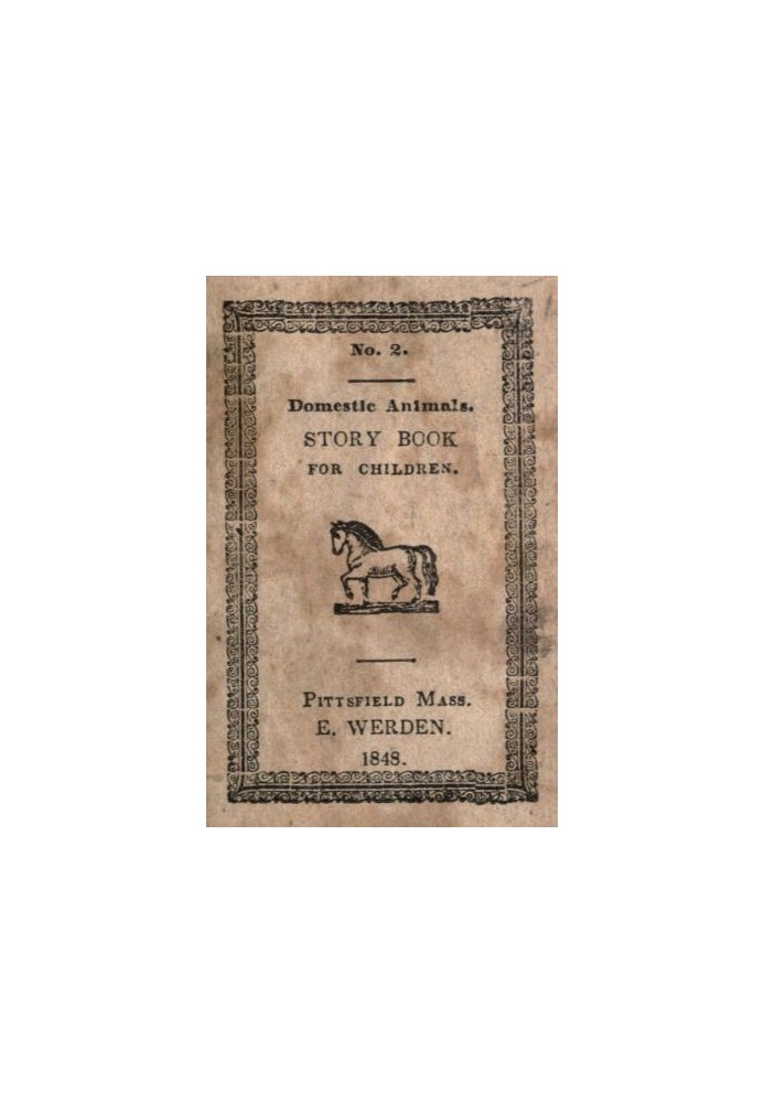 Book Domestic animals: a story book for children