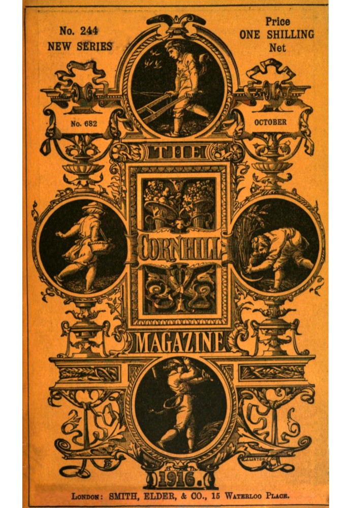 Книга The Cornhill Magazine (том XLI, № 244 нова серія, жовтень 1916 р.)
