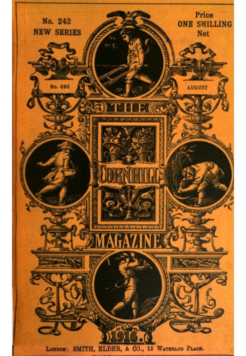 Книга Журнал Cornhill Magazine (том XLI, № 242, новая серия, август 1916 г.)