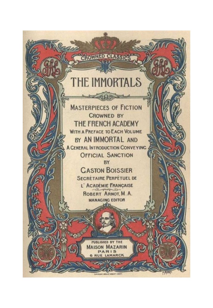Book The Immortals: Masterpieces of Fiction, Crowned by the French Academy — Complete
