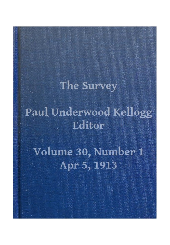 Книга Обзор, том 30, номер 1, 5 апреля 1913 г.