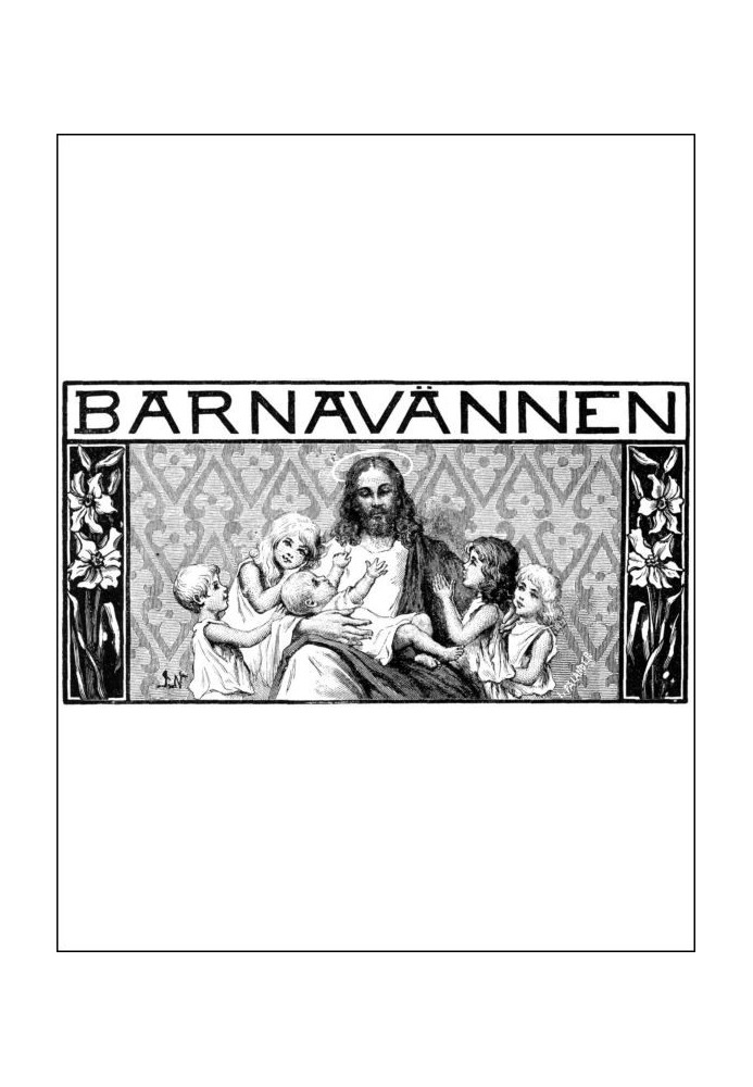 Книга Barnavännen, 1905-06 Ілюстрований тижневик для малих