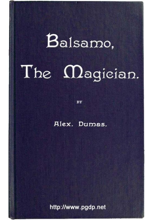 Book Balsamo, the magician; or, the memoirs of a physician