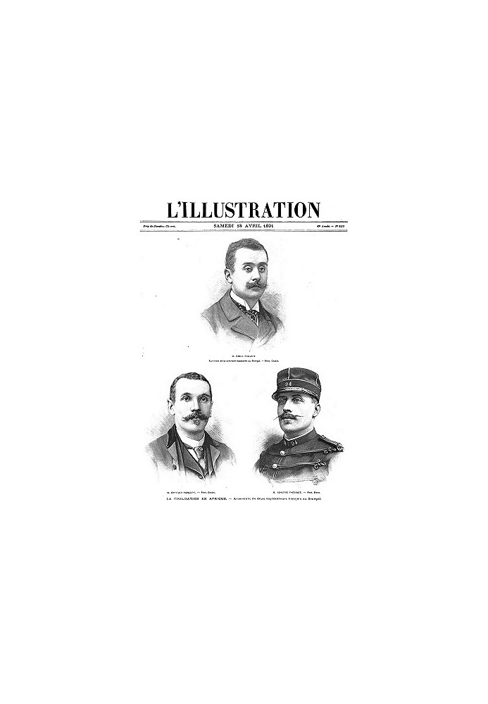 Книга L'Illustration, № 2512, 18 квітня 1891 р