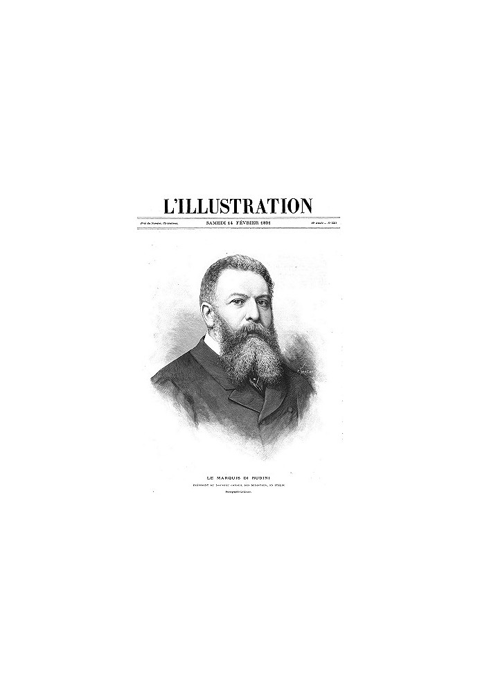 Книга L'Illustration, № 2503, 14 лютого 1891 р